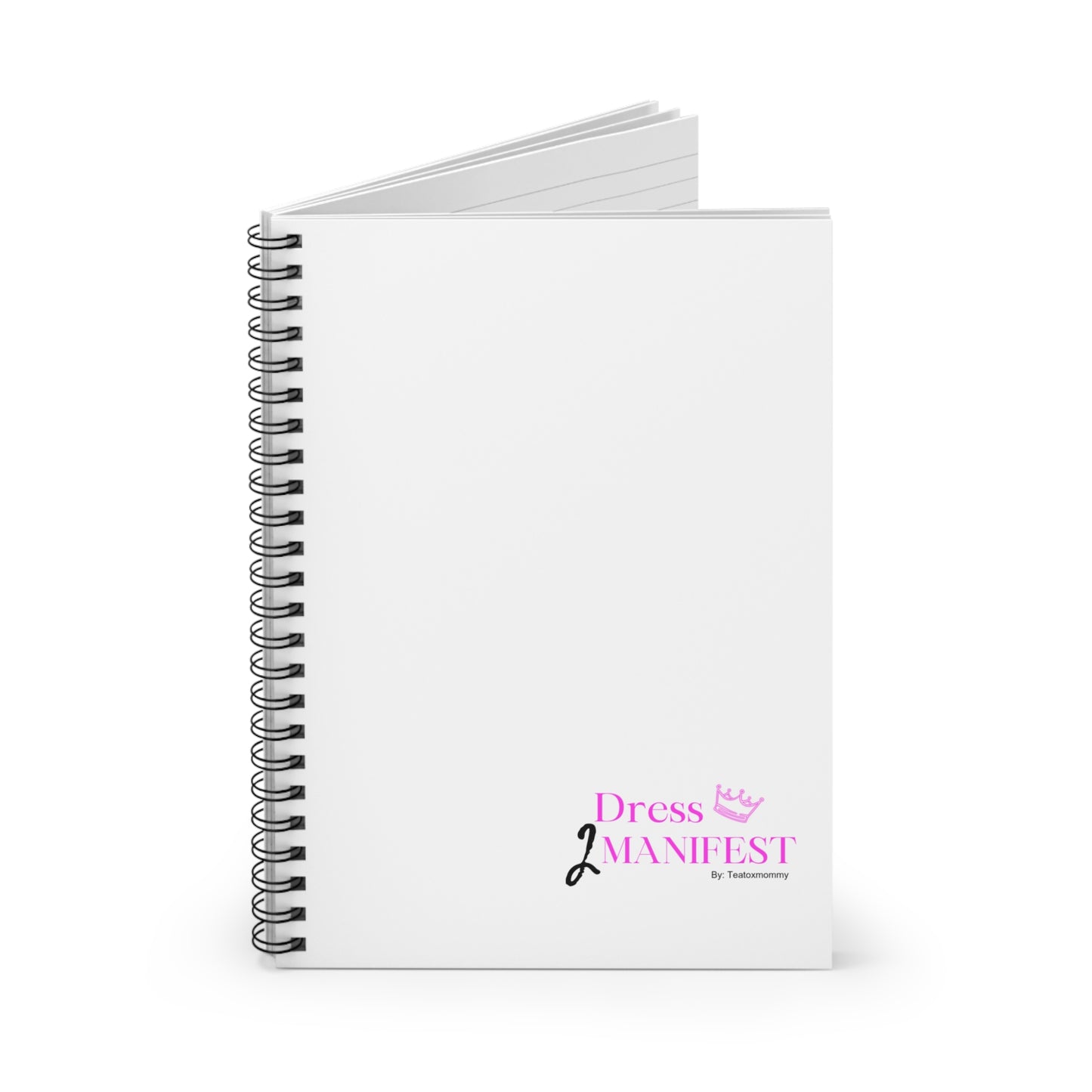 "D2M" Branded Spiral Notebook