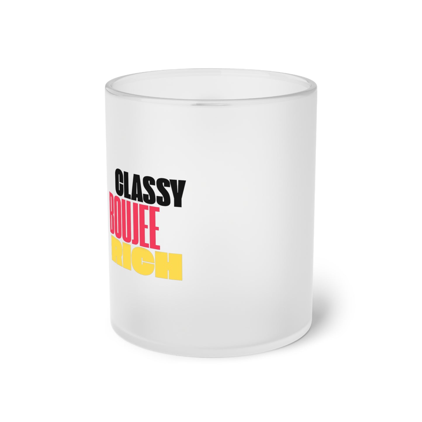 RICH Frosted Glass Mug