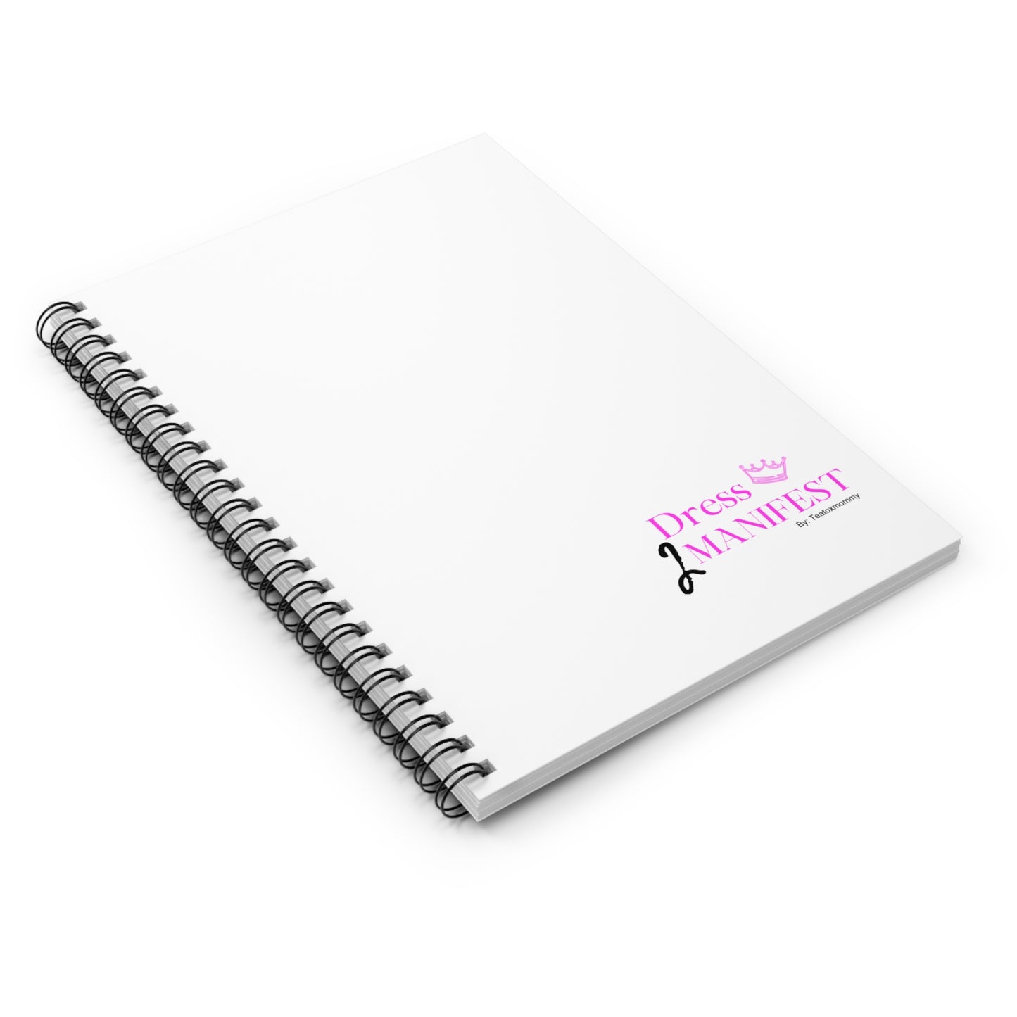 "D2M" Branded Spiral Notebook